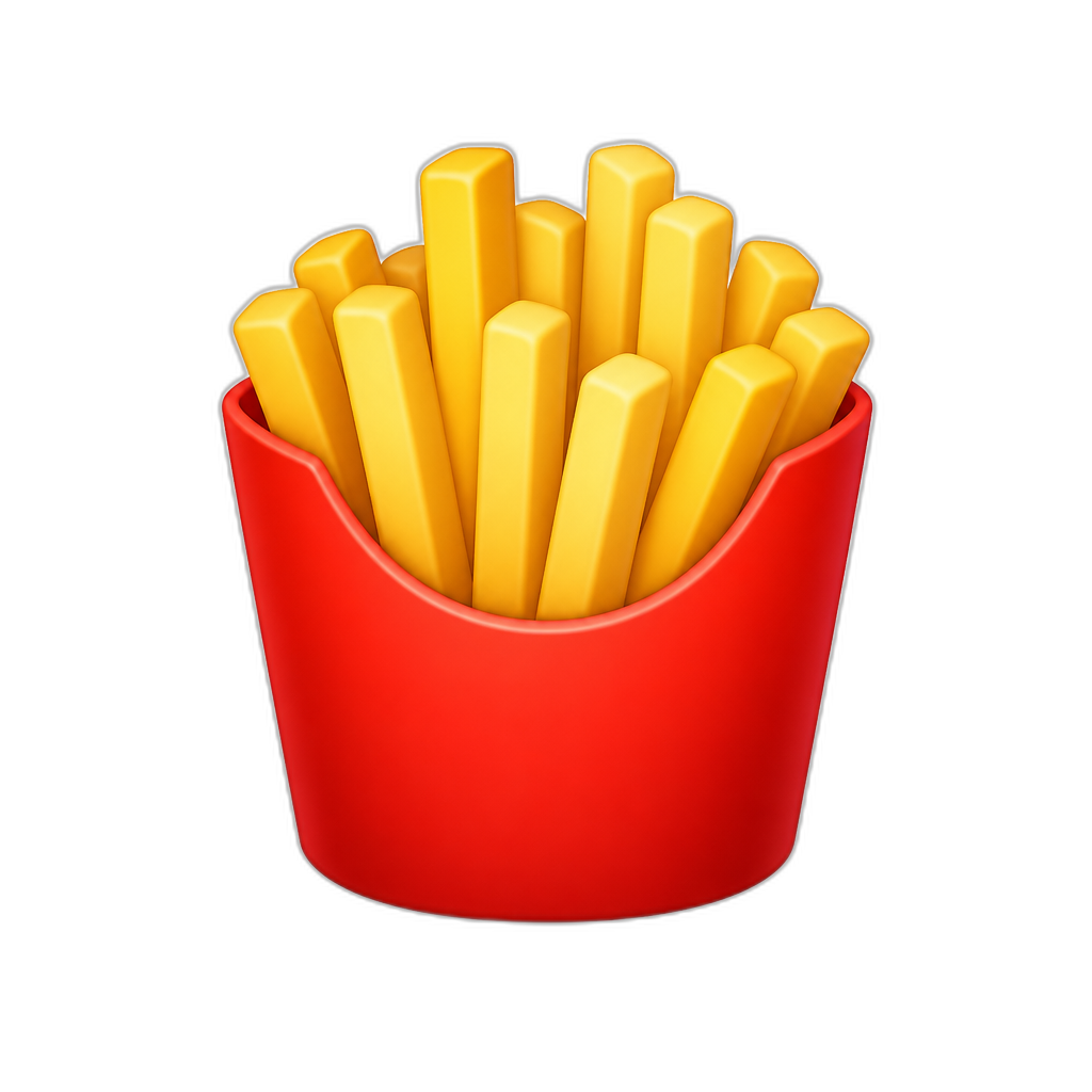 Fries - AI generated emoji