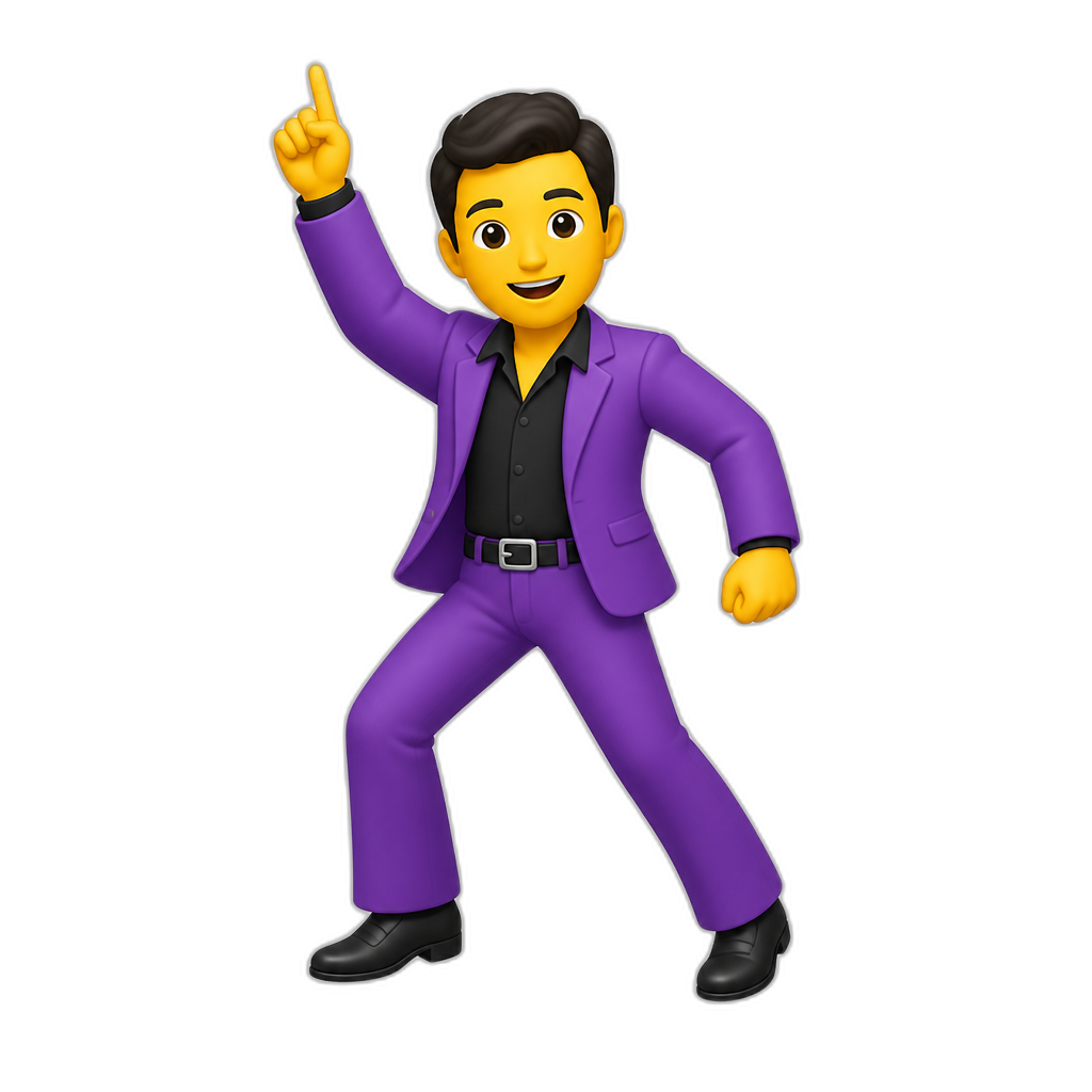 dancing person - AI generated emoji
