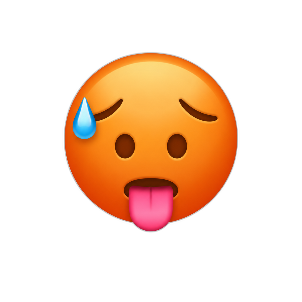 hot - AI generated emoji
