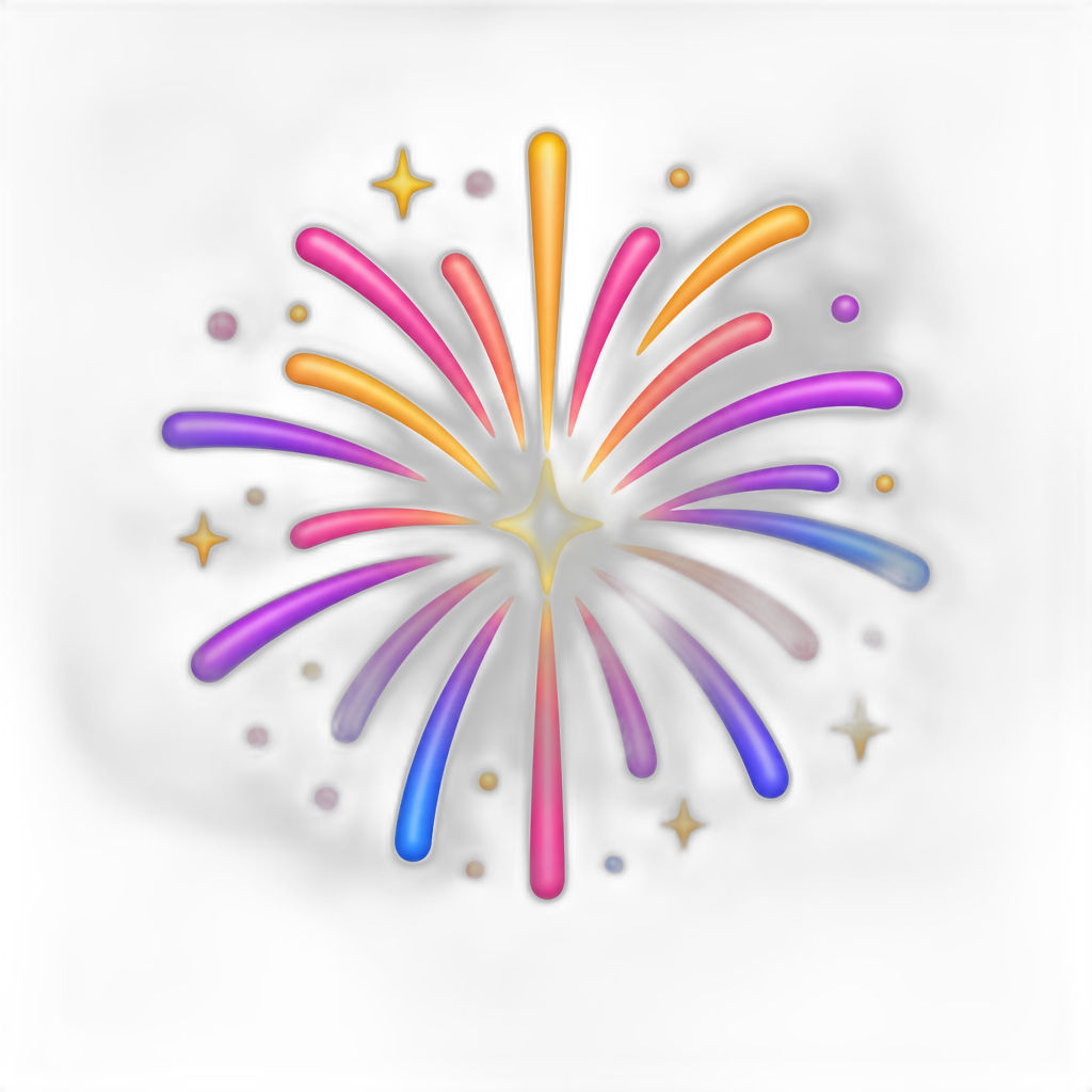 🎆 - AI generated emoji