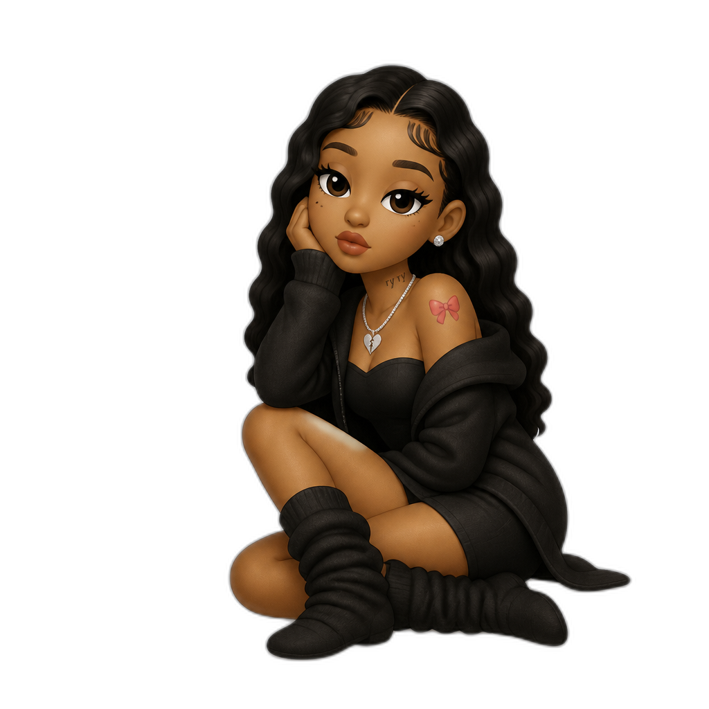 Mariah The Scientist as a Pokemon - AI generated emoji