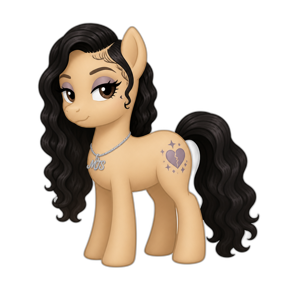 Mariah The Scientist in My Little Pony Gen 3 - AI generated emoji