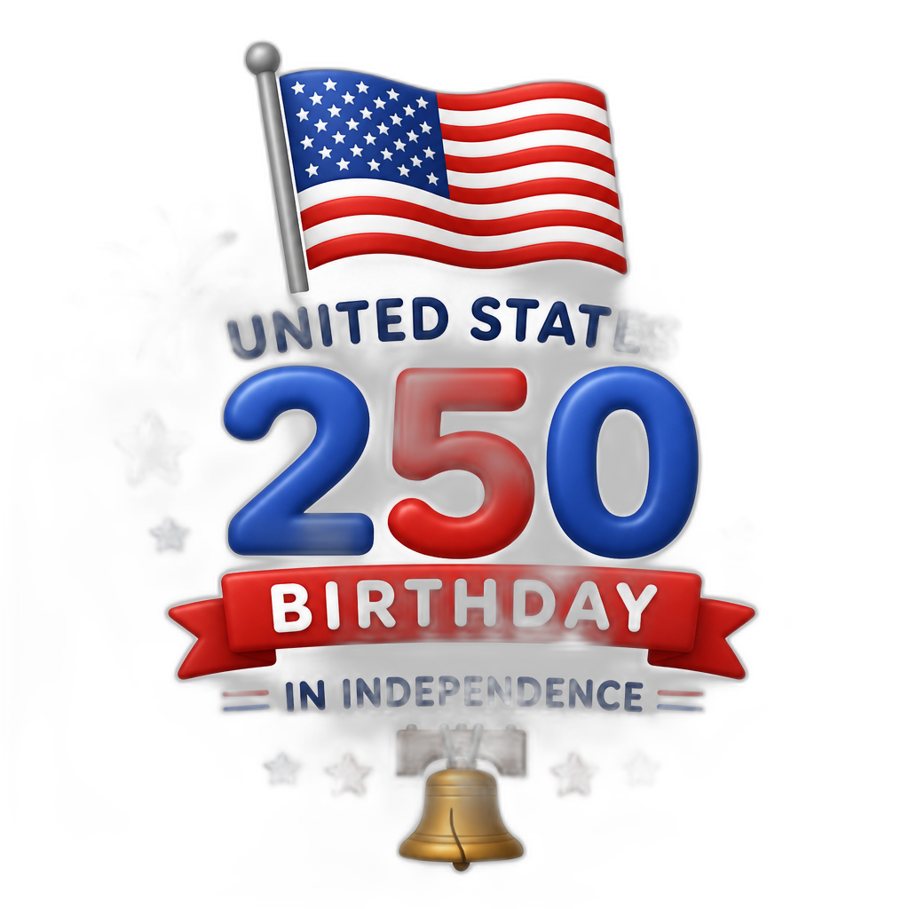 United States 250 Birthday In Independence - AI generated emoji