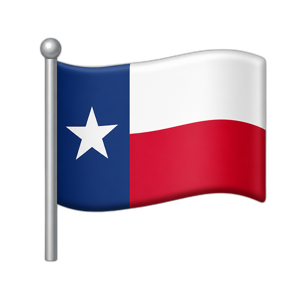 Texas flag - AI generated emoji