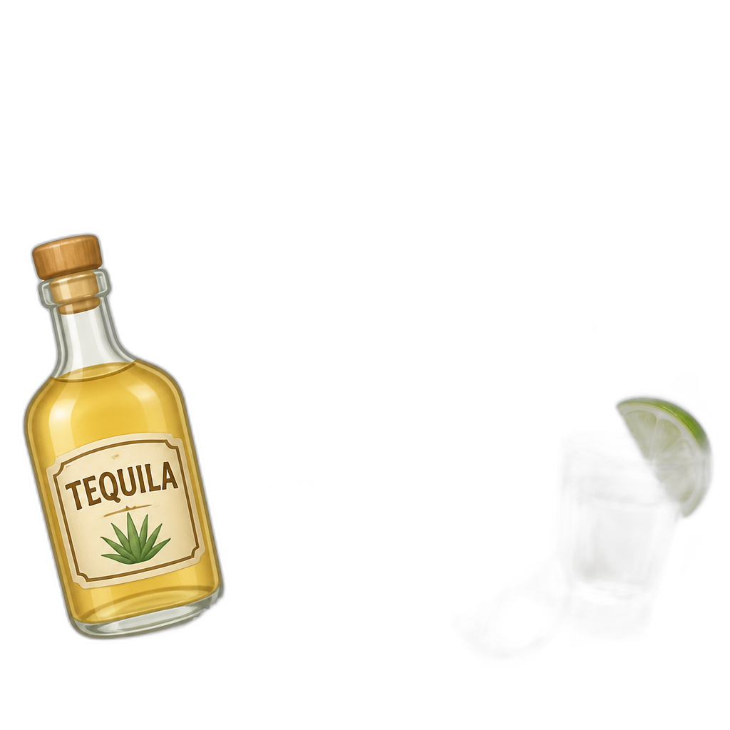 Happy National Tequila Day - AI generated emoji