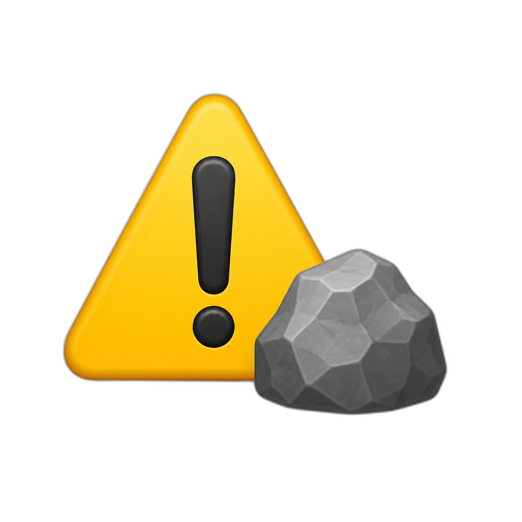 Error of rock - AI generated emoji