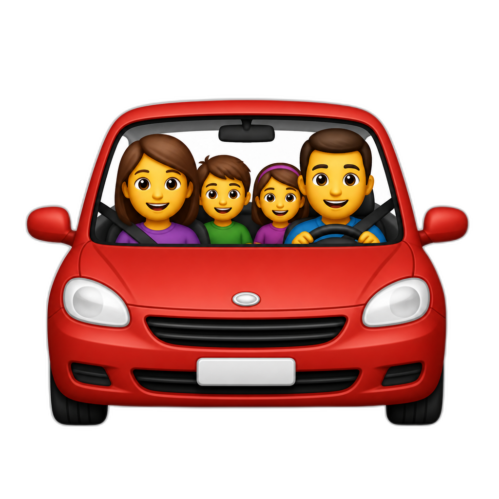 Carfamily - AI generated emoji