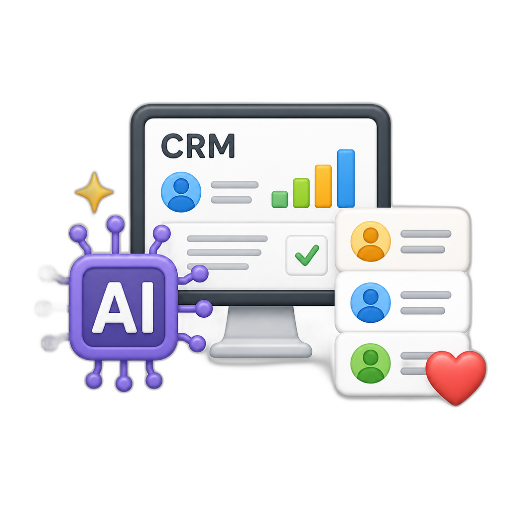AI for CRM - AI generated emoji