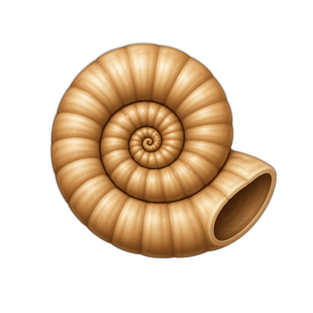 ammonite - AI generated emoji