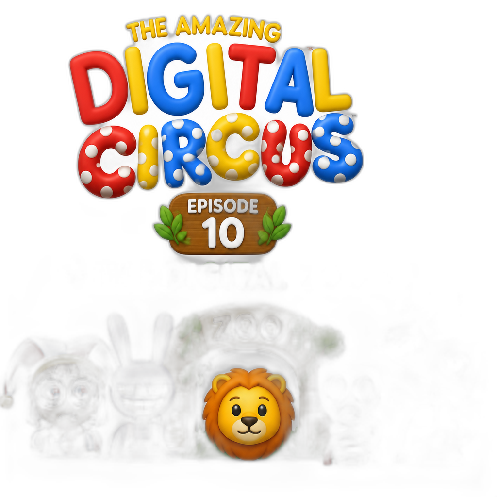 The Amazing Digital Circus episode 10: the digital zoo - AI generated emoji