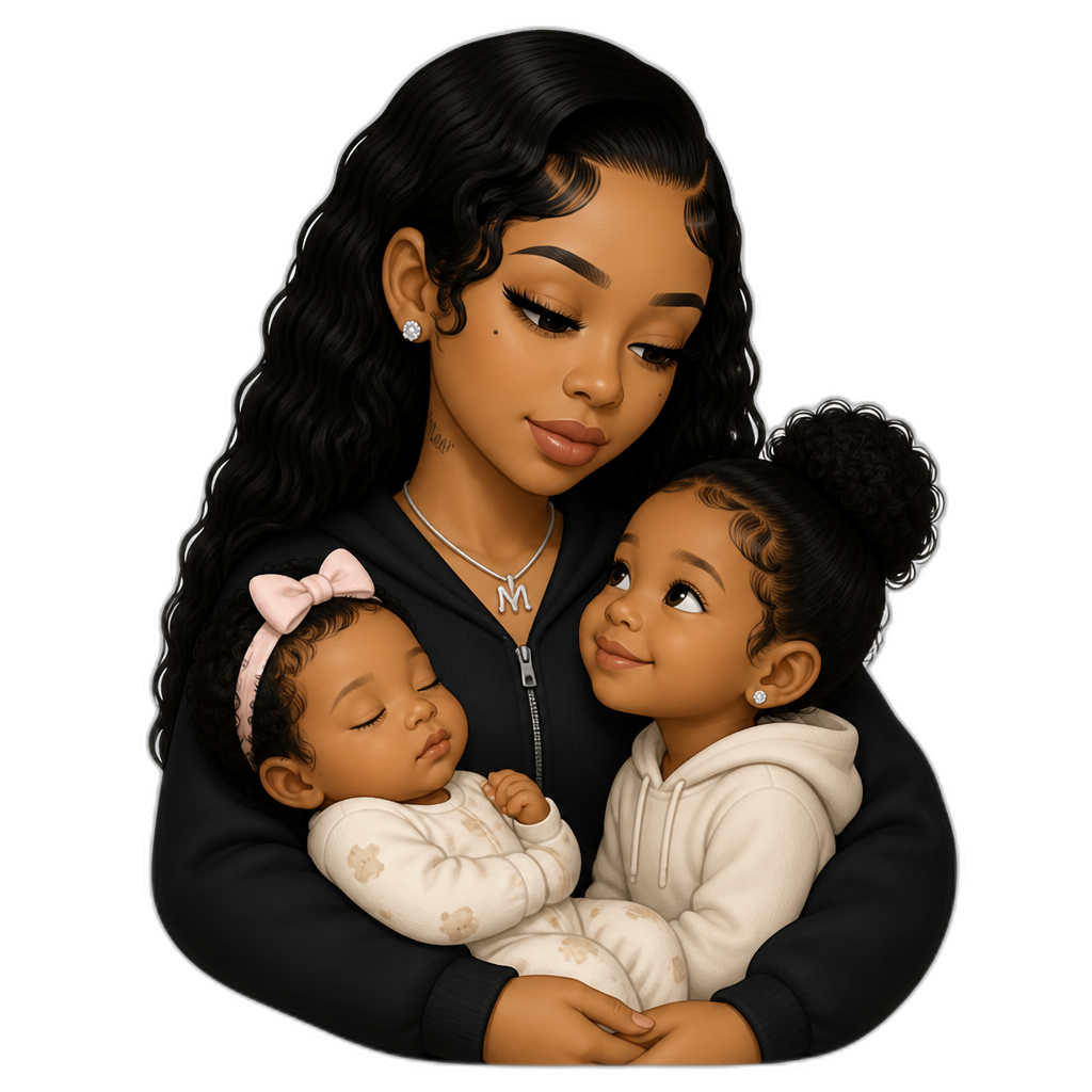 Mariah The Scientist as a mom - AI generated emoji