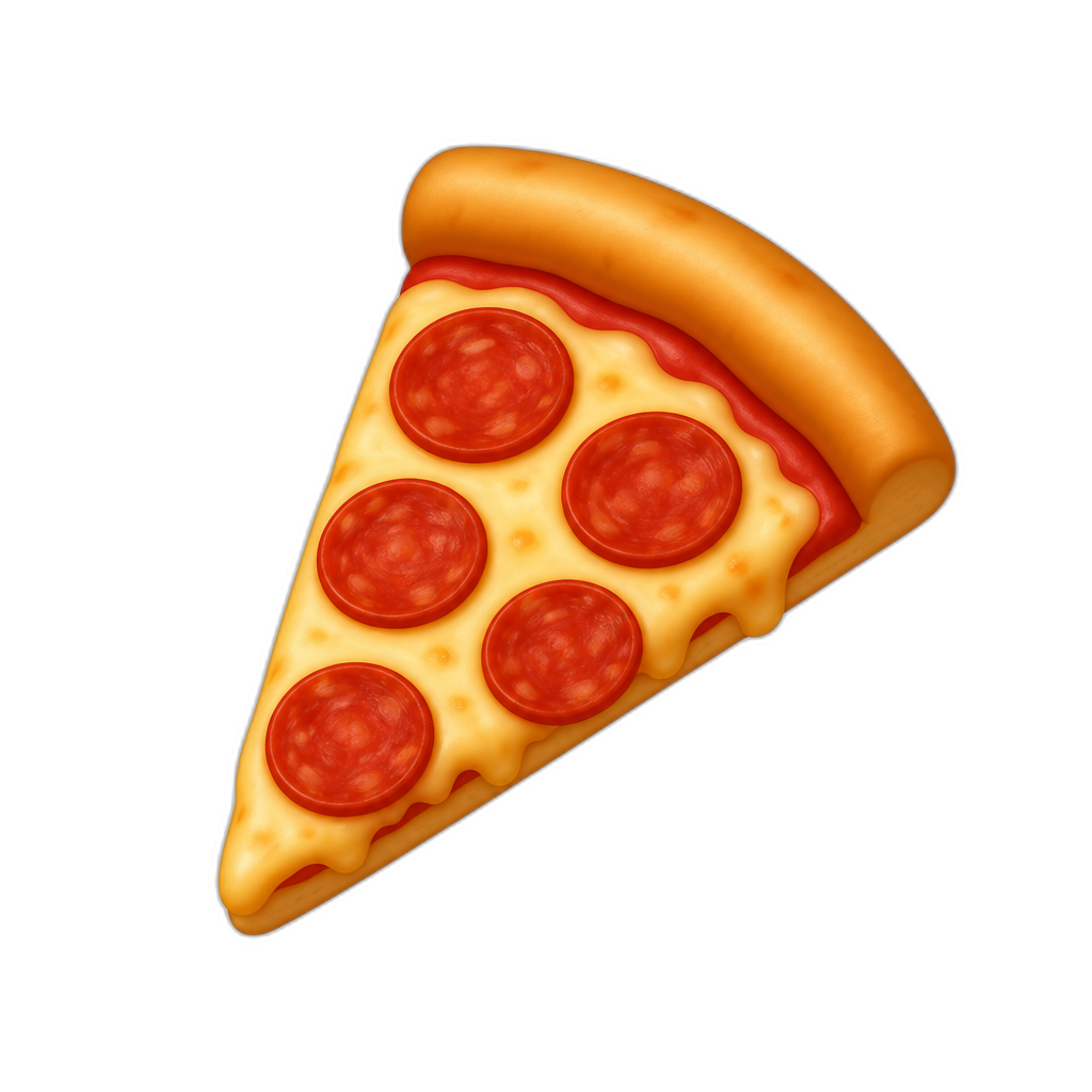 Pizza - AI generated emoji