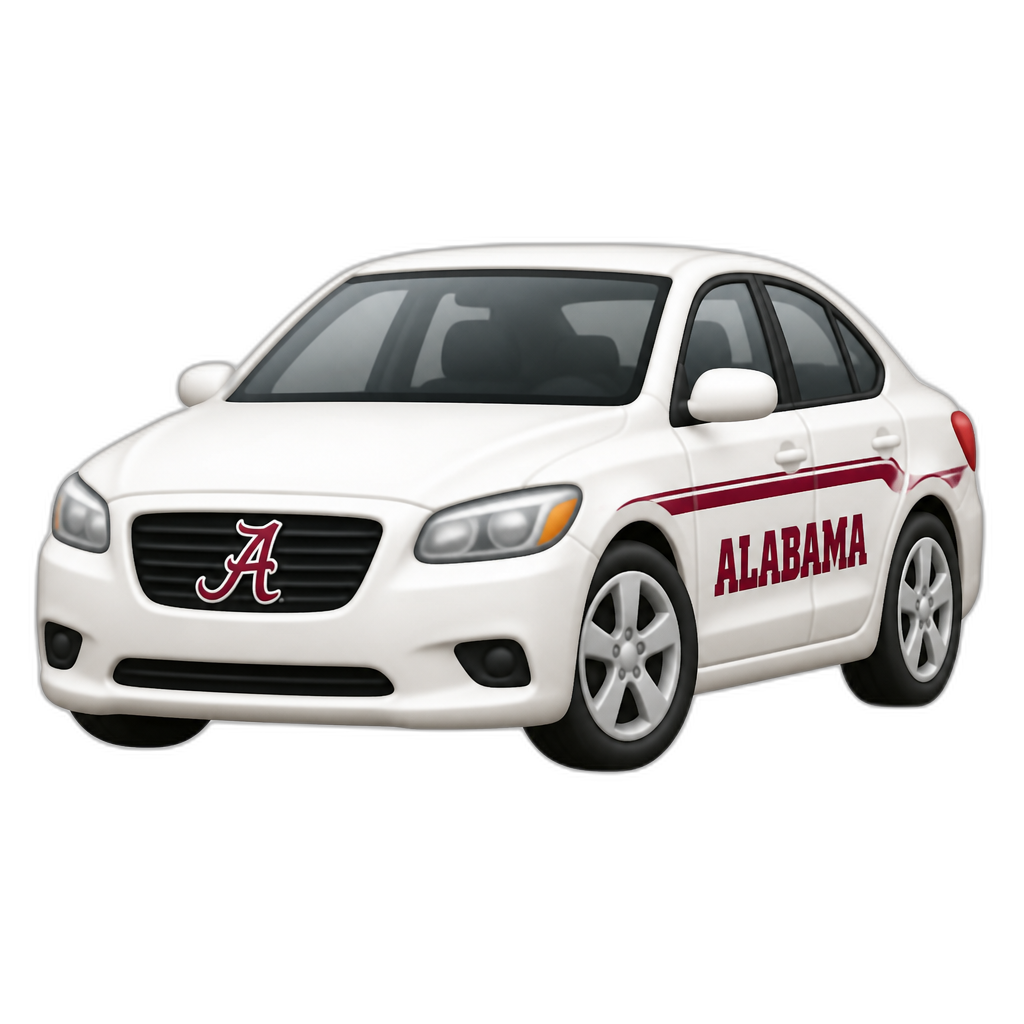 Alabama Car - AI generated emoji
