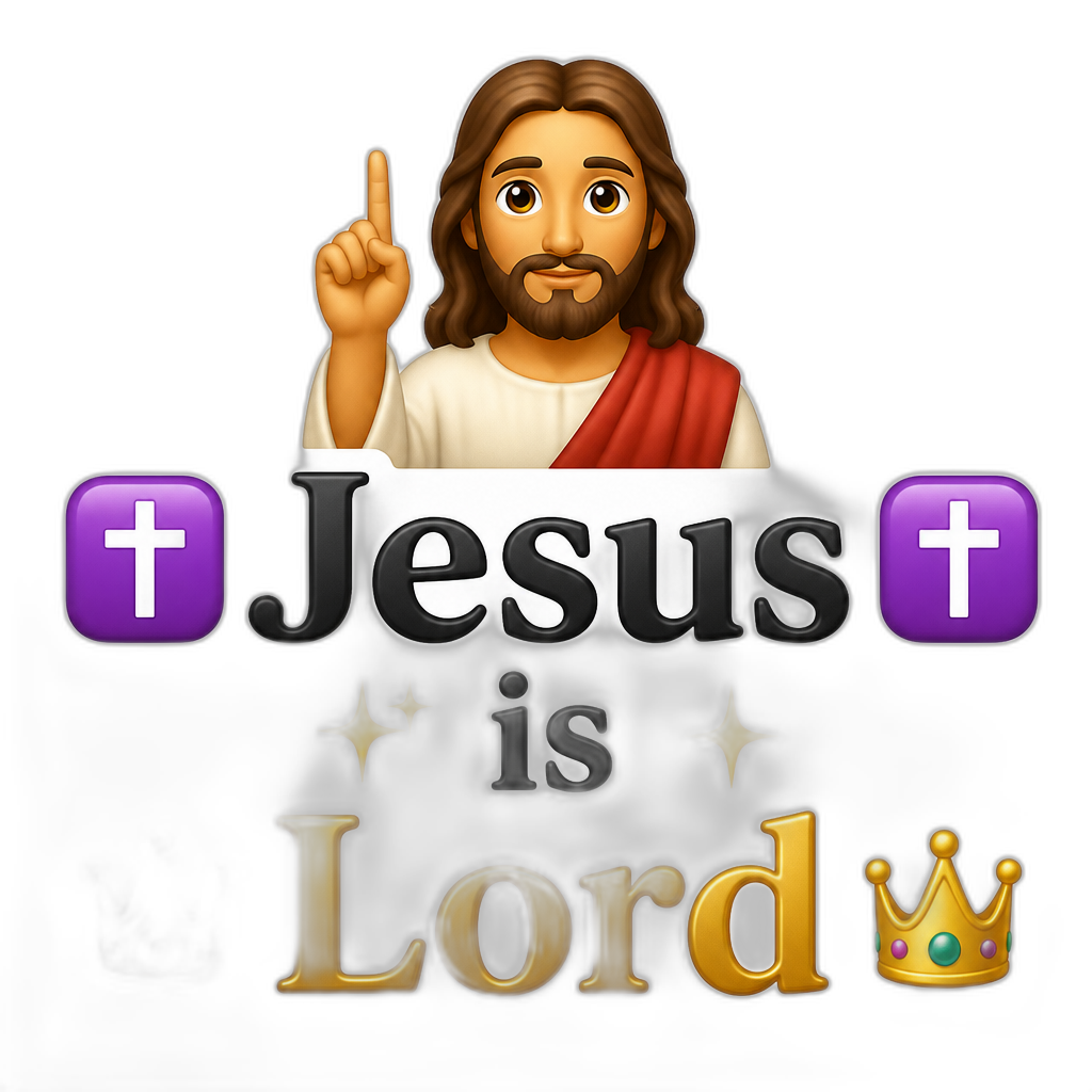 𝕵𝖊𝖘𝖚𝖘 𝖎𝖘 𝕷𝖔𝖗𝖉 - AI generated emoji