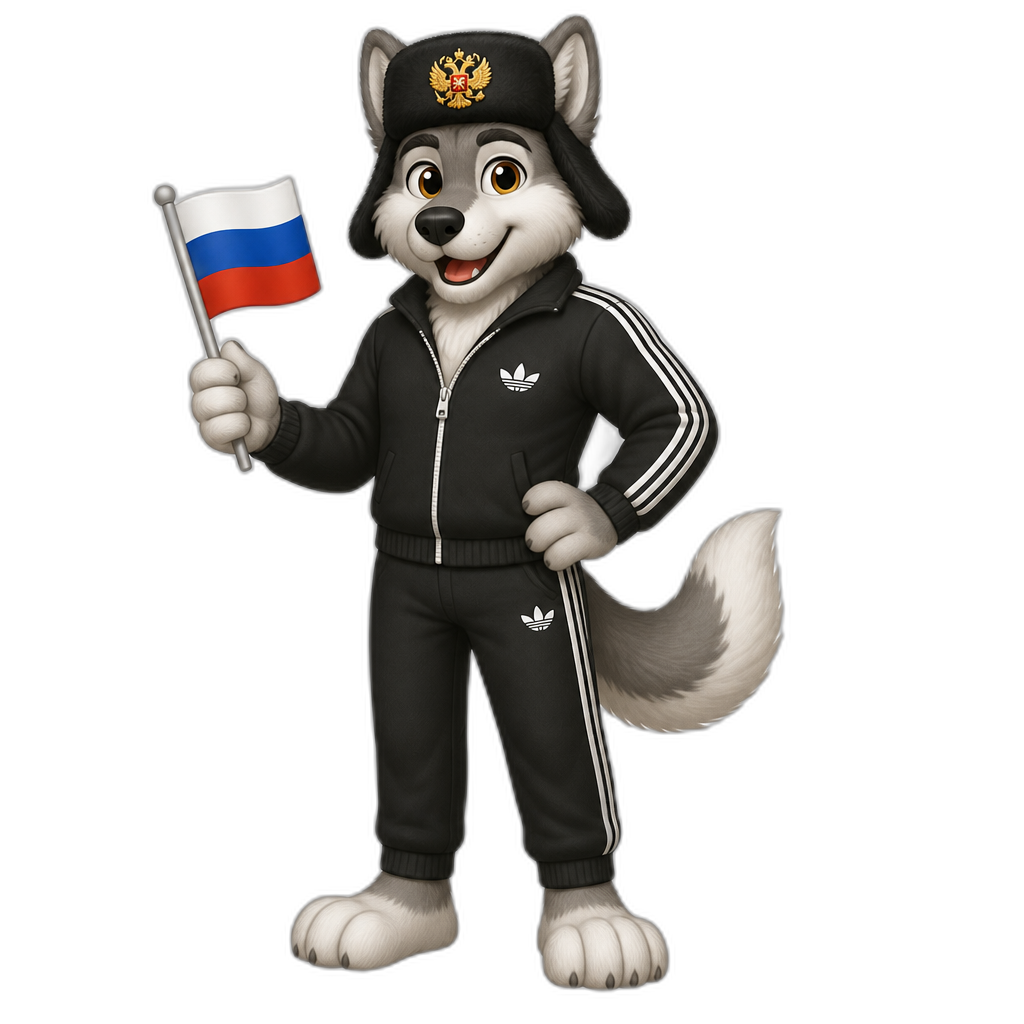 Russian Furry Full body - AI generated emoji