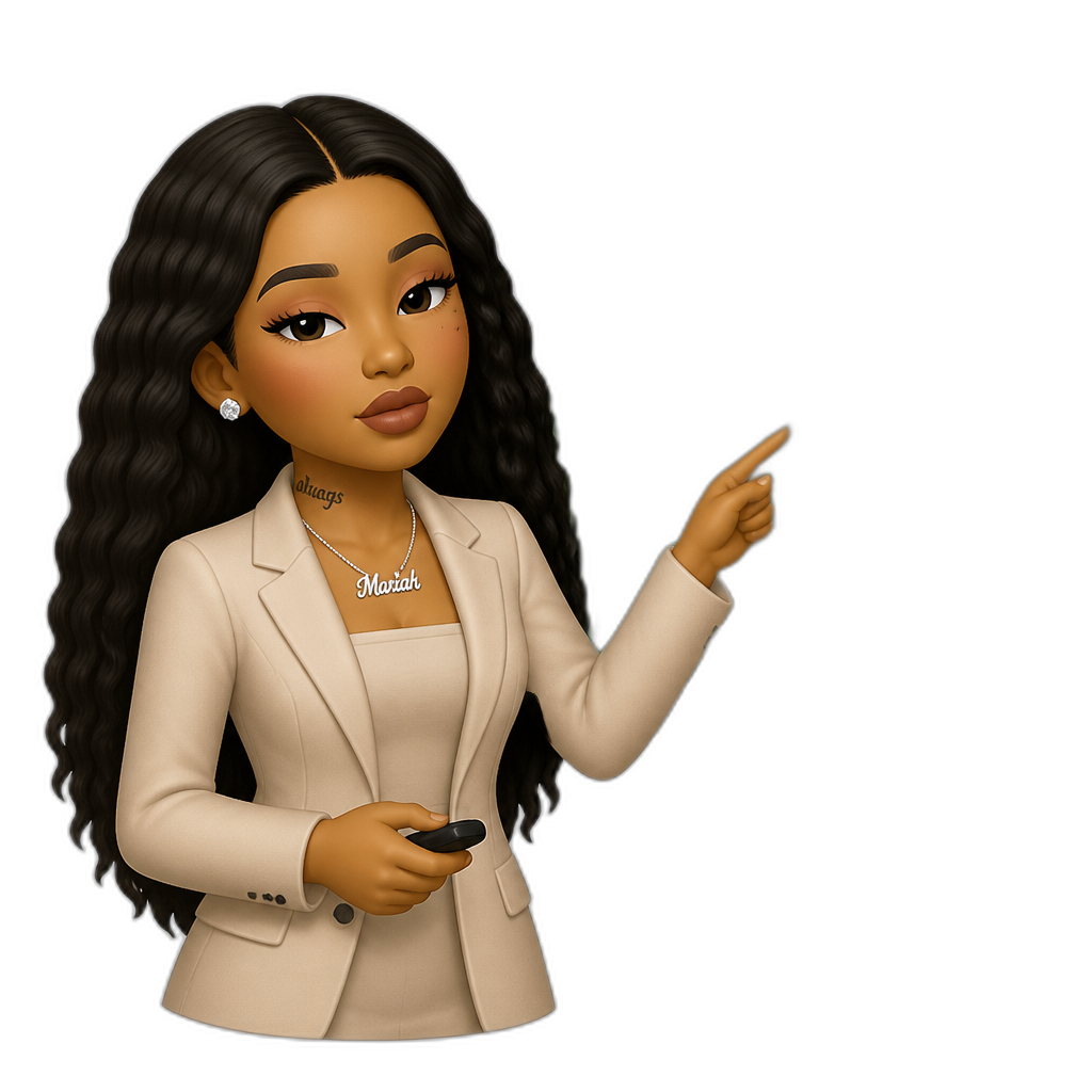 Mariah The Scientist as a meteorologist - AI generated emoji