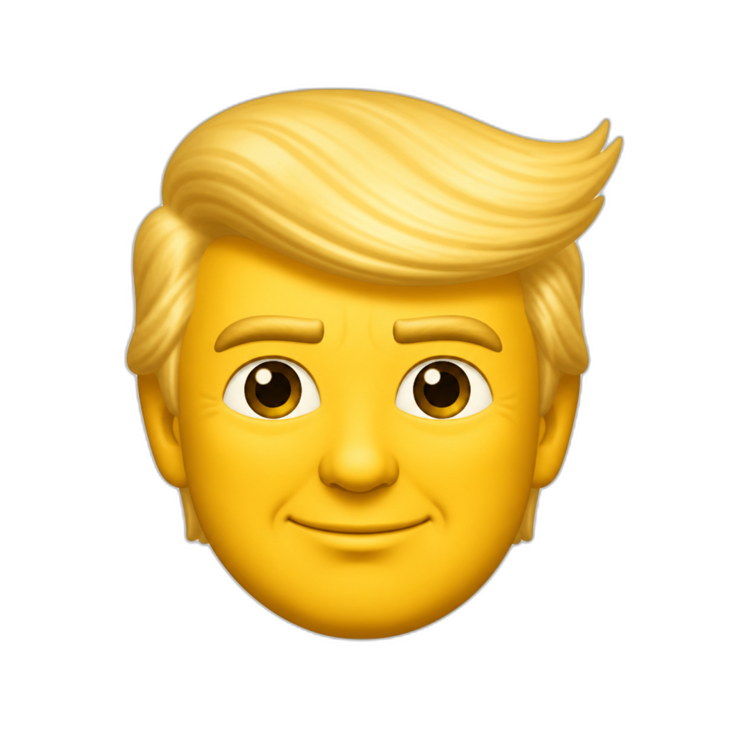 make the hair trumpier - AI generated emoji