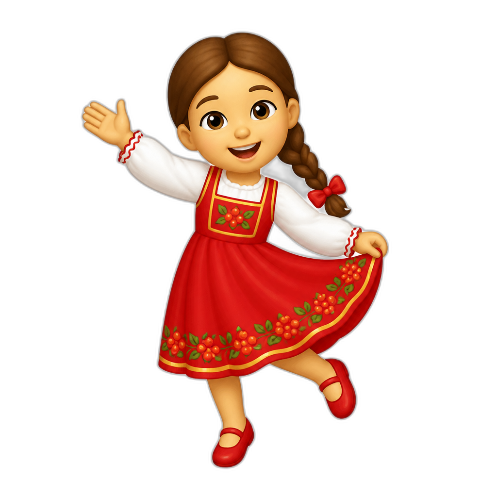 kalinkamalinka girl - AI generated emoji