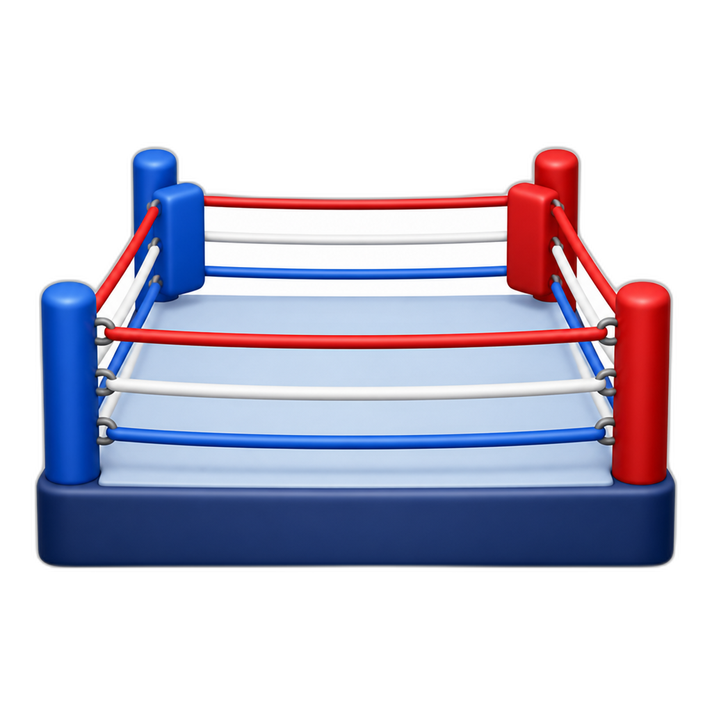 boxing ring - AI generated emoji