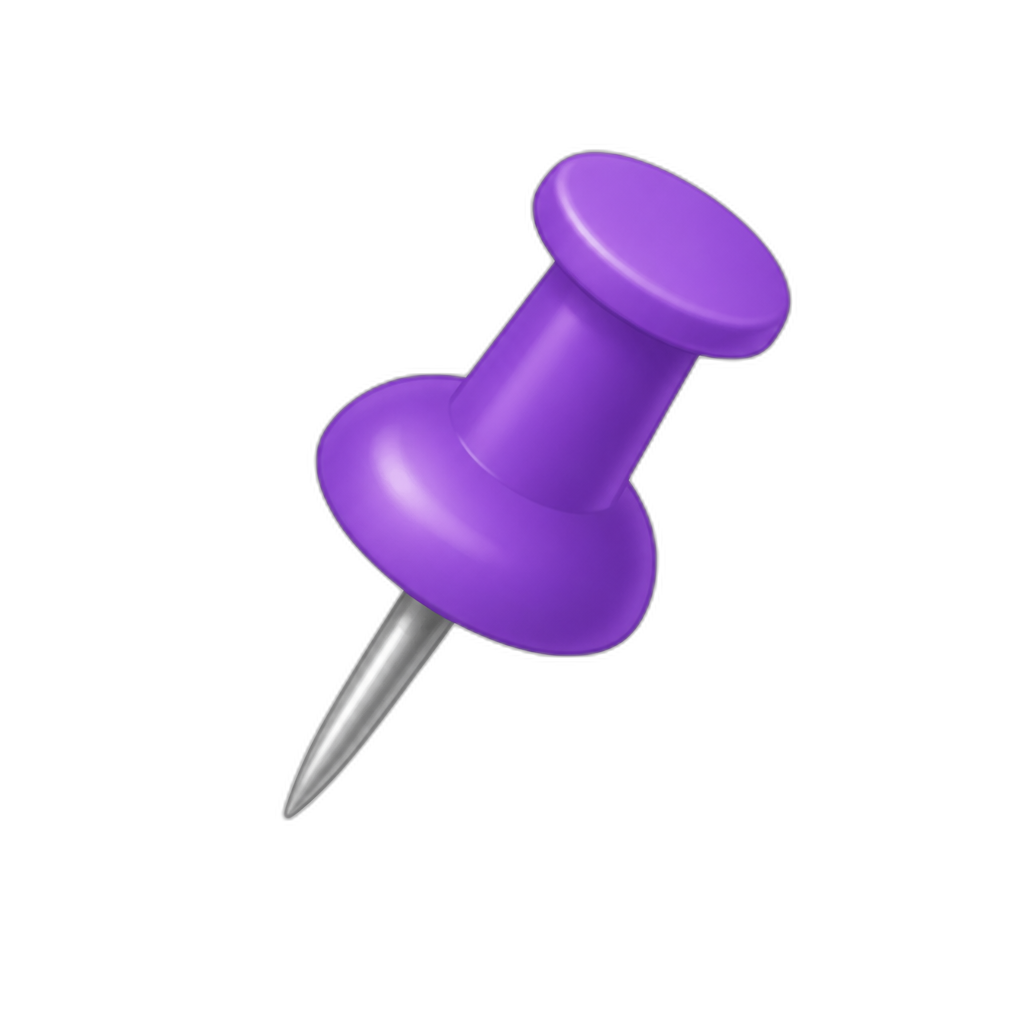 📌 màu tím - AI generated emoji