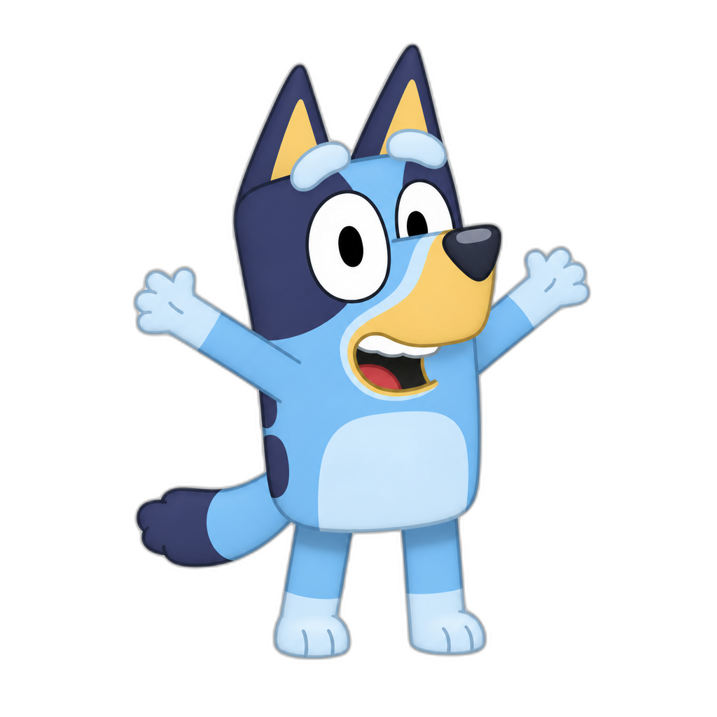 Bluey - AI generated emoji