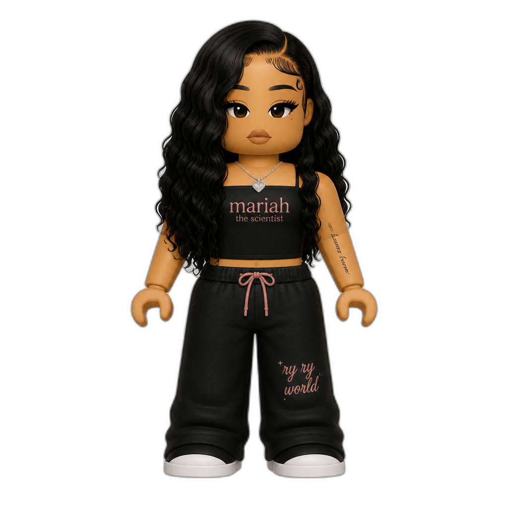 Mariah The Scientist Roblox - AI generated emoji