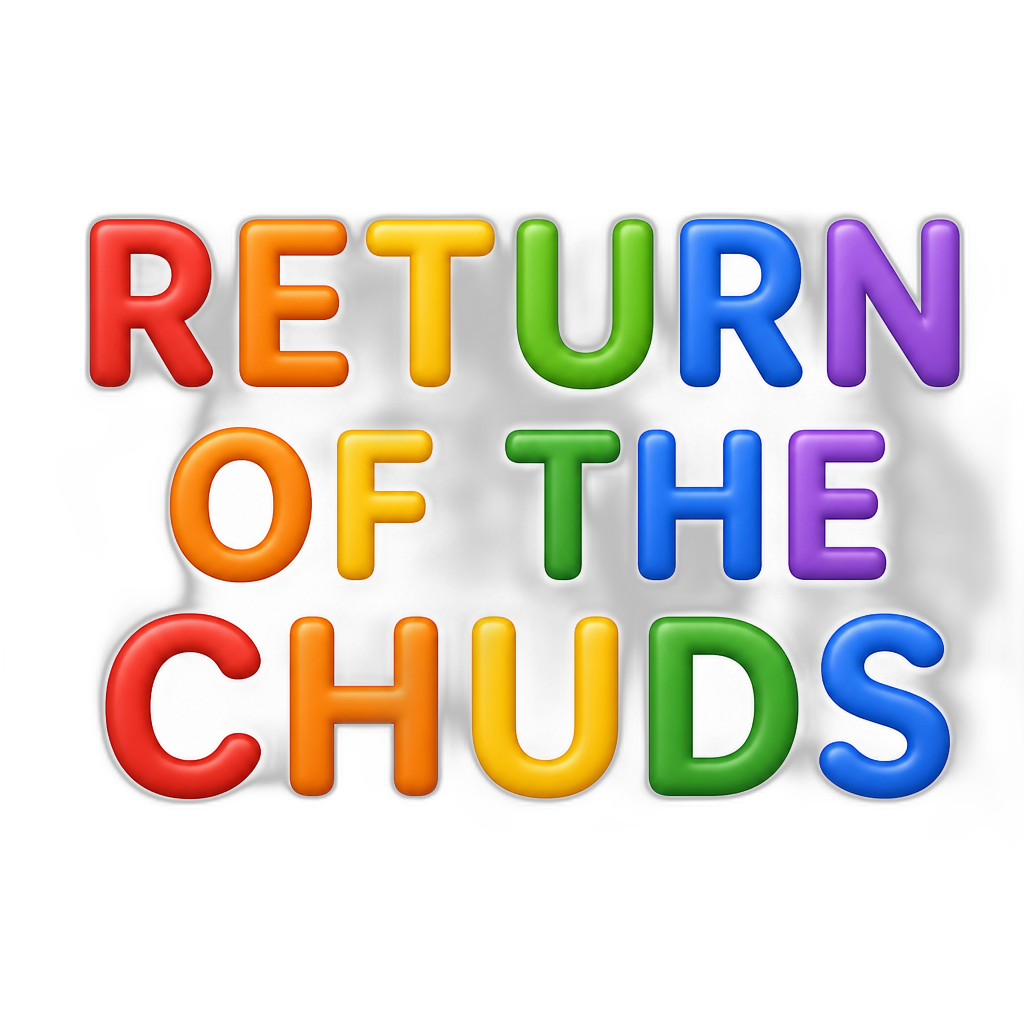 letters "R"E"T"U"R"N"O"F"T"H"E"C"H"U"D"S" - AI generated emoji