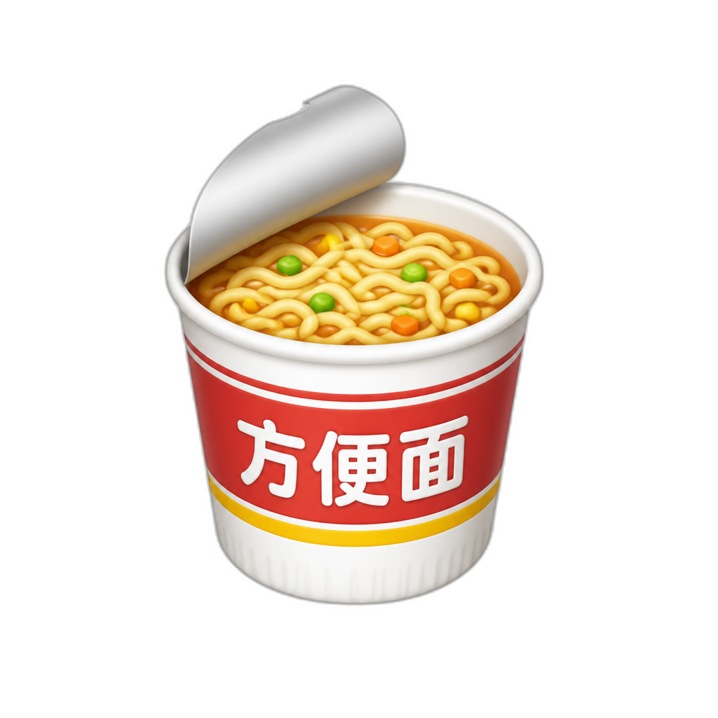 方便面 - AI generated emoji