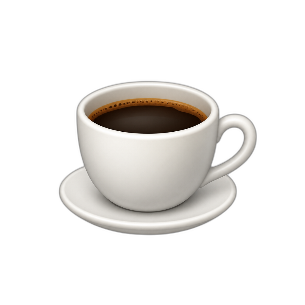 coffee emojij - AI generated emoji