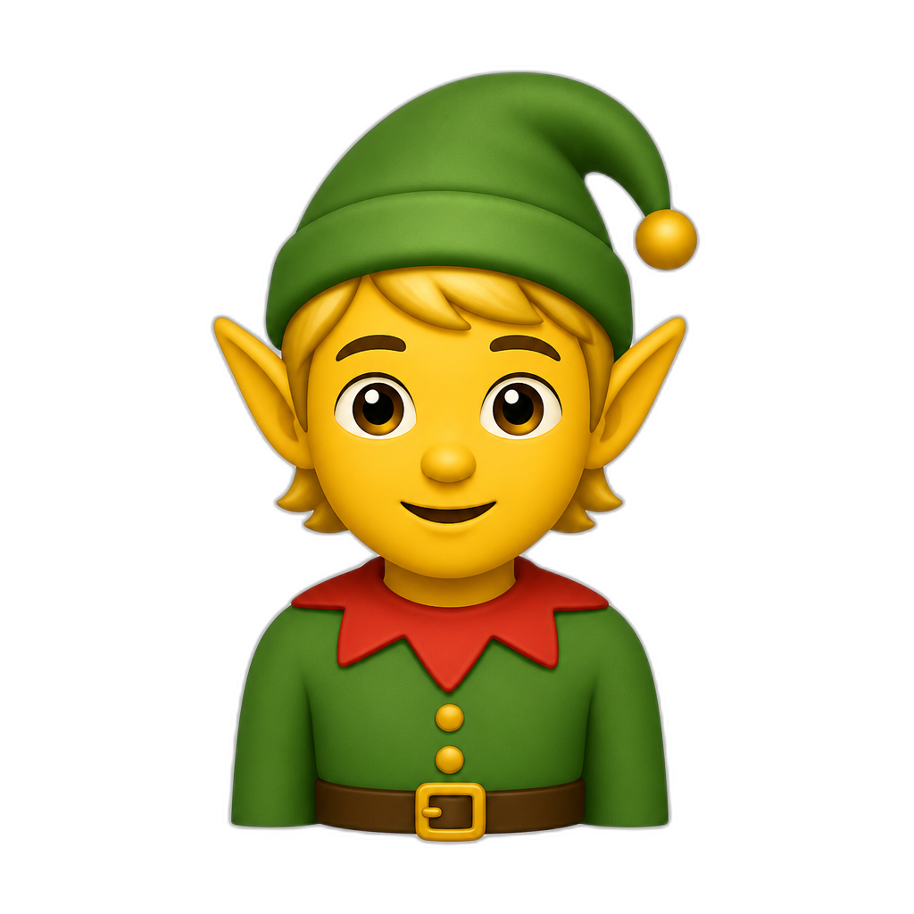 Elf - AI generated emoji