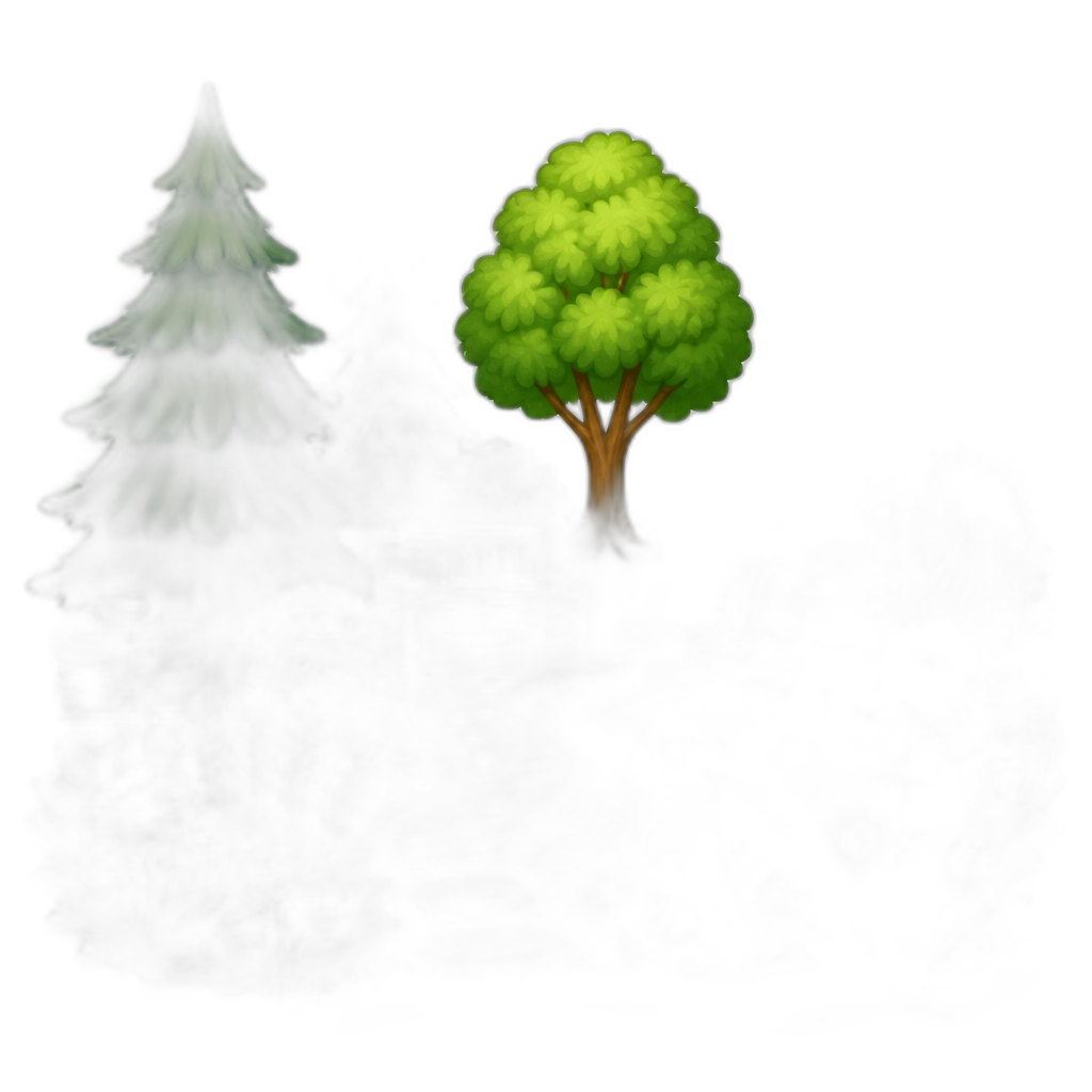 forest garden - AI generated emoji