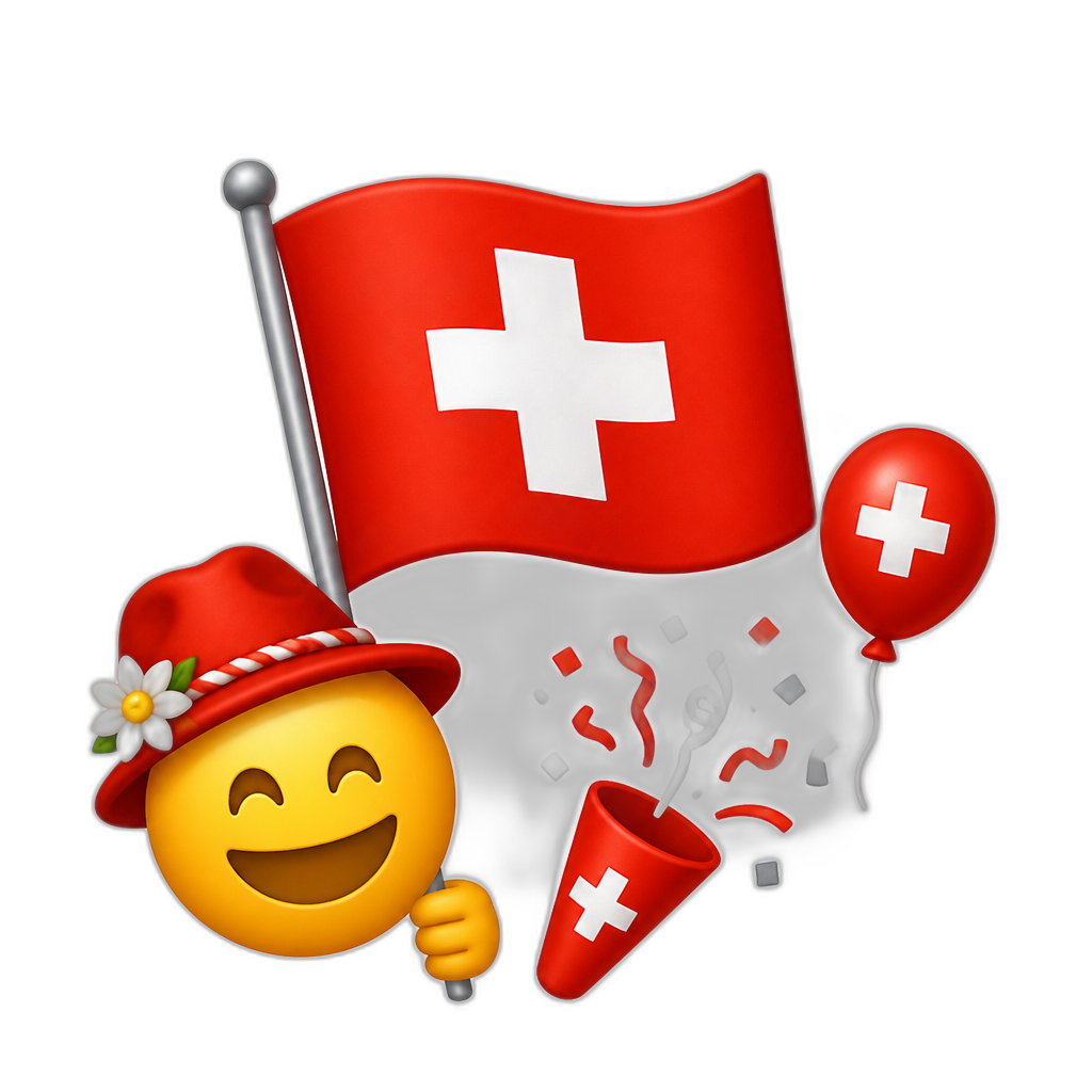 Swiss National Day - AI generated emoji