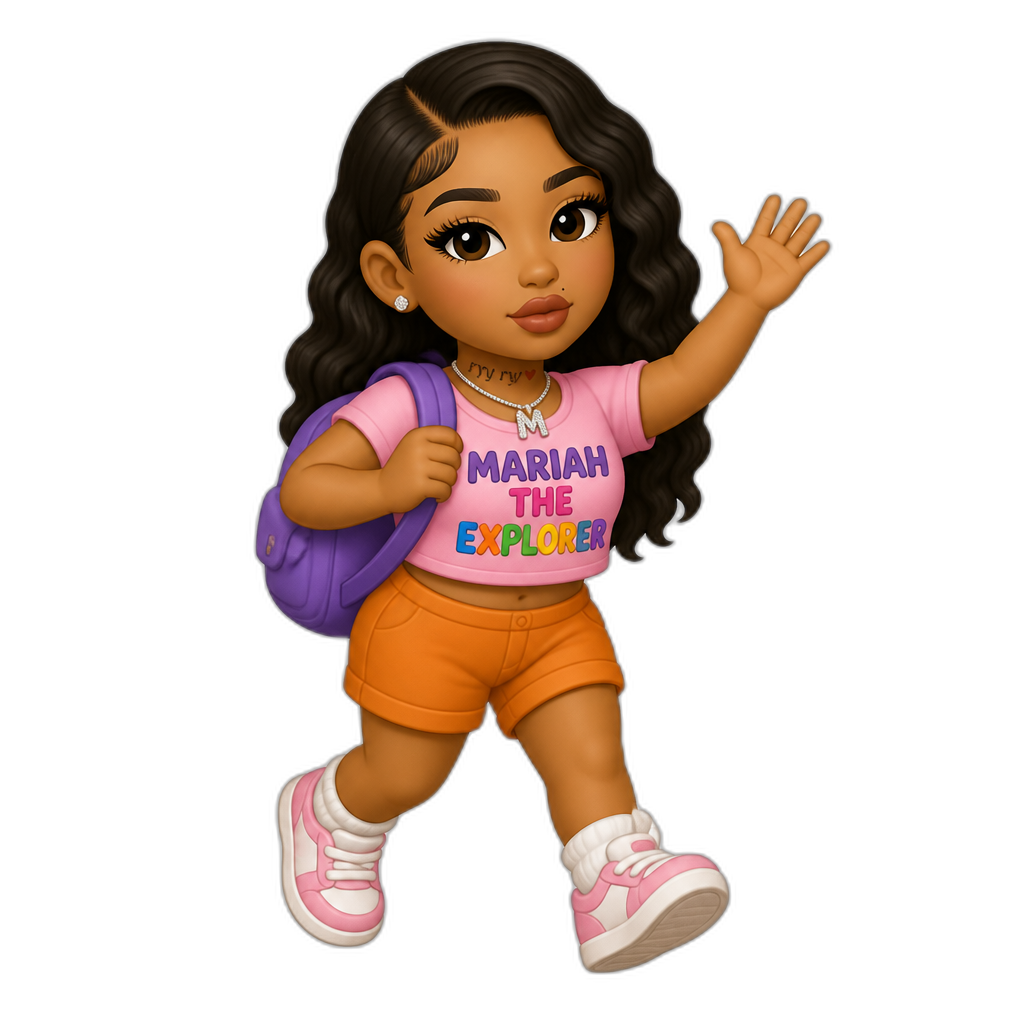 Mariah The Scientist as Mariah The Explorer - AI generated emoji