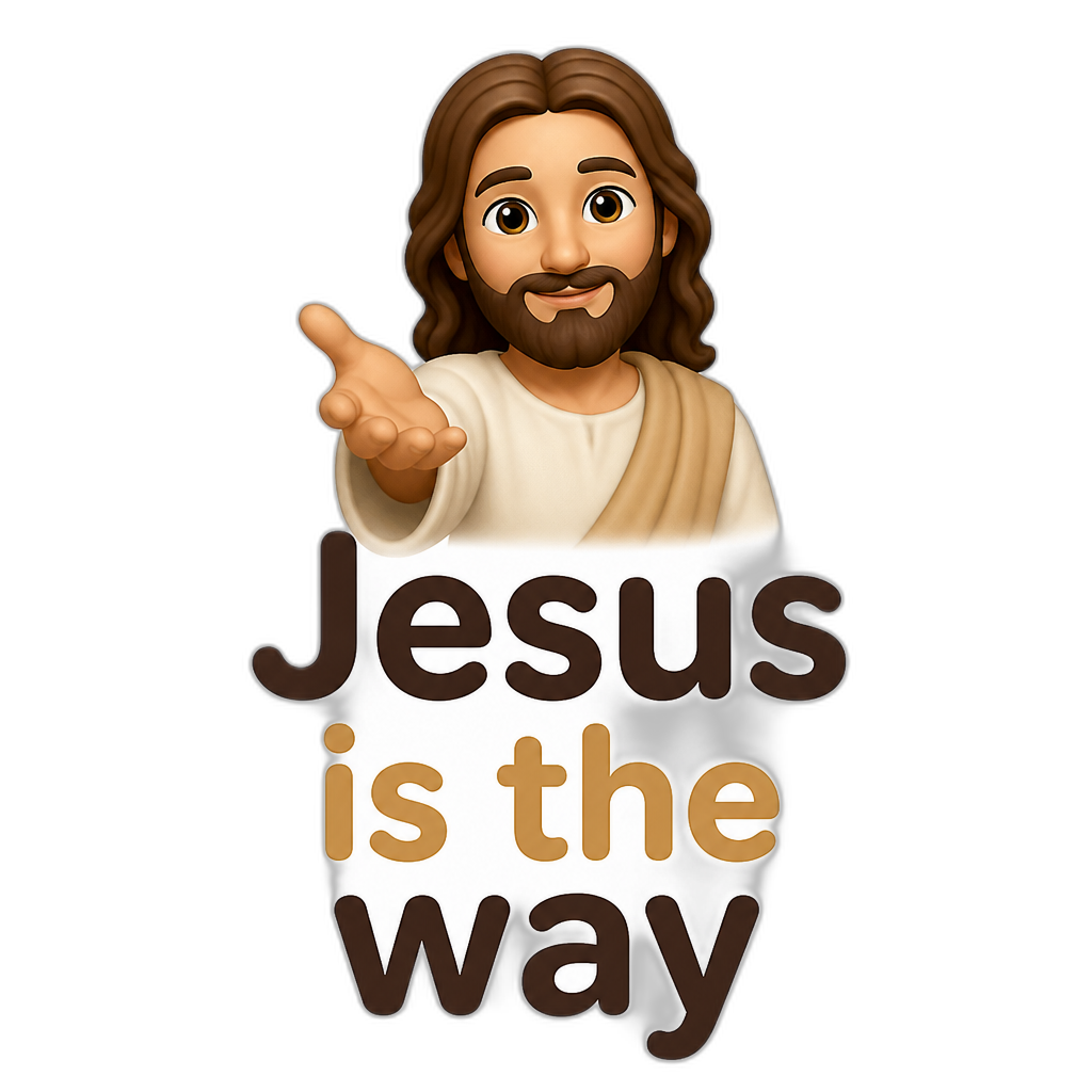 𝒥𝑒𝓈𝓊𝓈 𝒾𝓈 𝓉𝒽𝑒 𝓌𝒶𝓎 - AI generated emoji