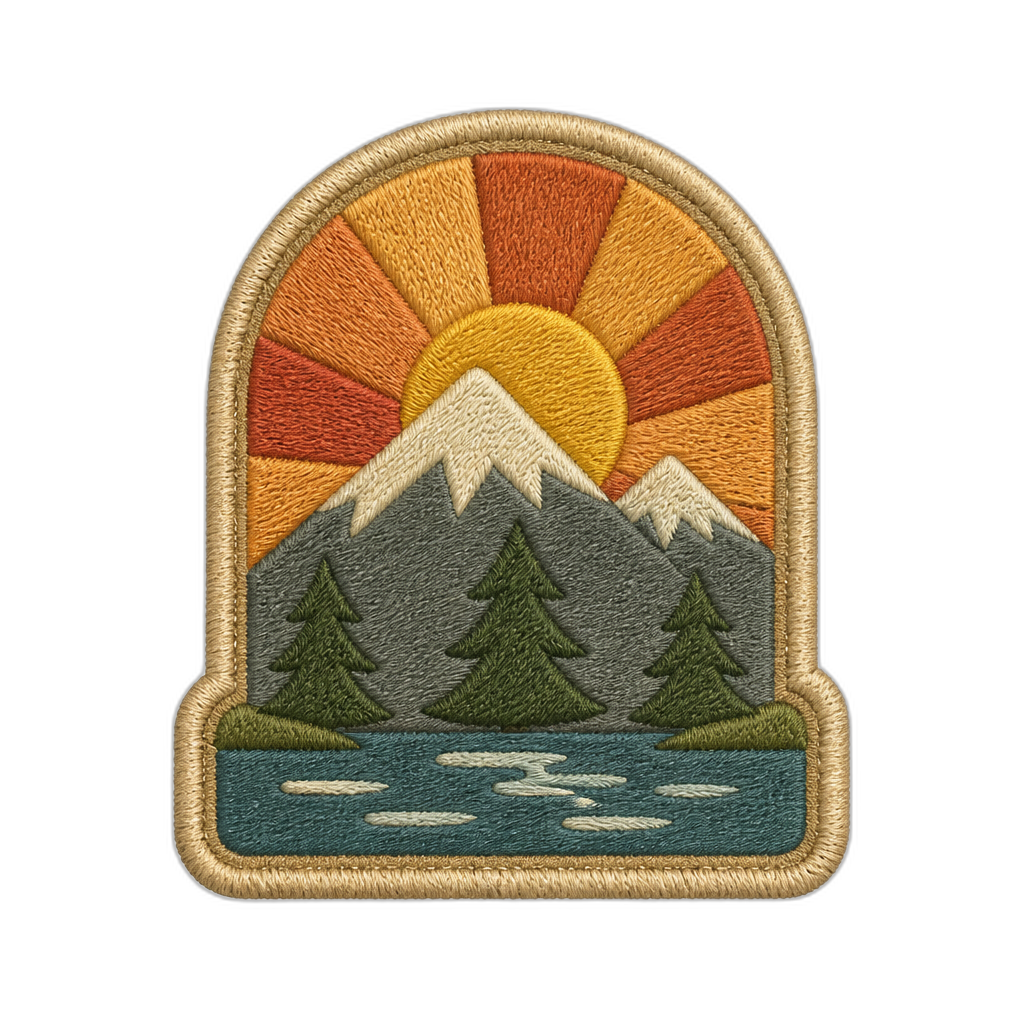 Vintage Patch - AI generated emoji