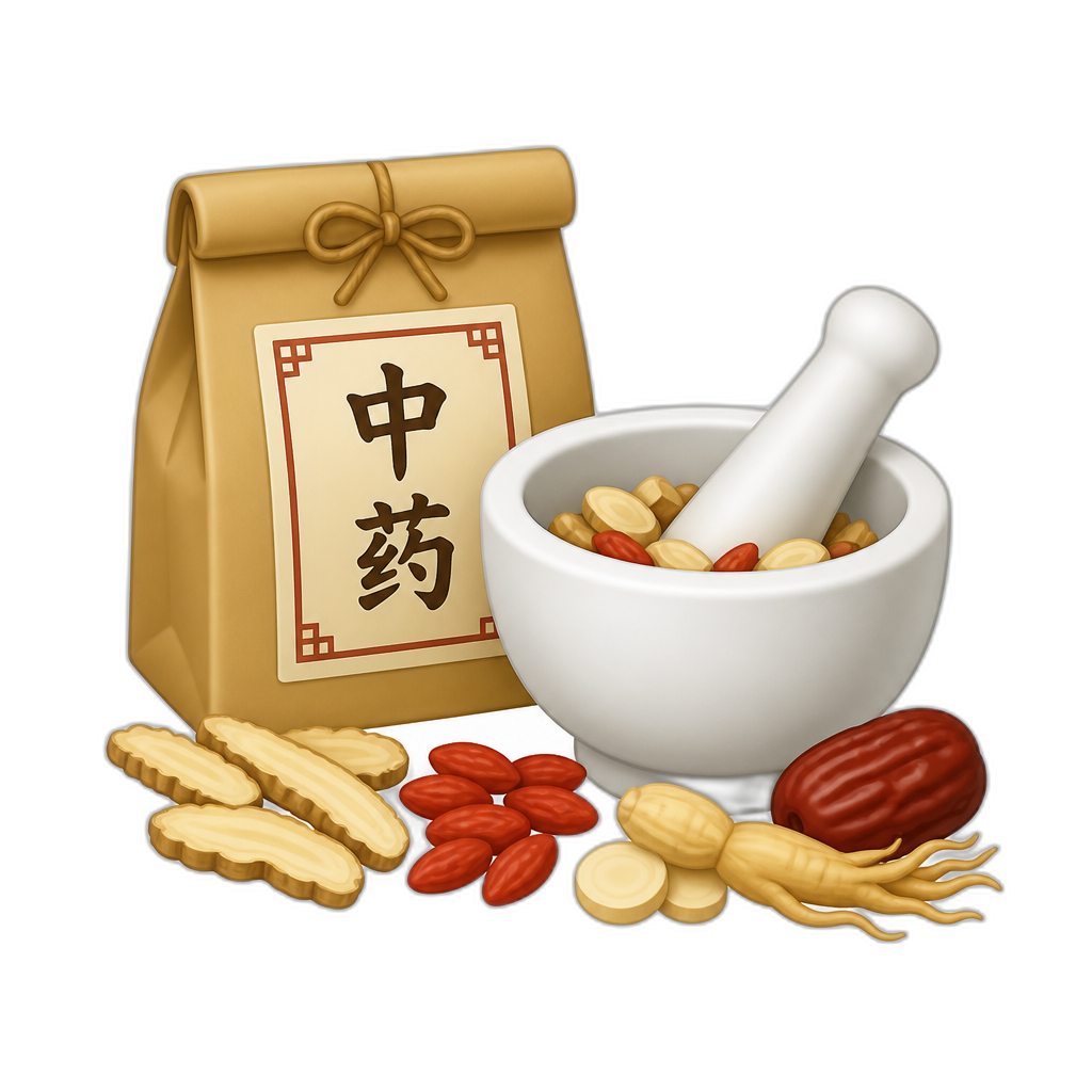 中药 - AI generated emoji