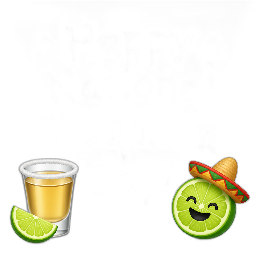 Happy National Tequila Day - AI generated emoji