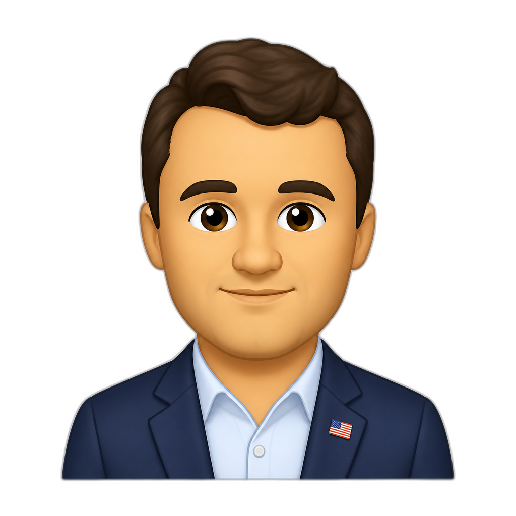 charlie kirk - AI generated emoji