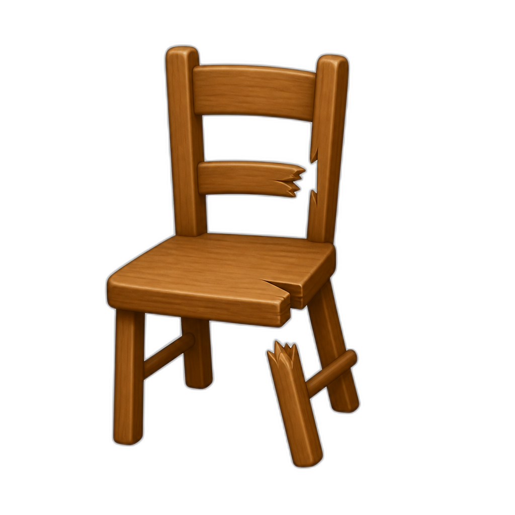 Brokenchair - AI generated emoji