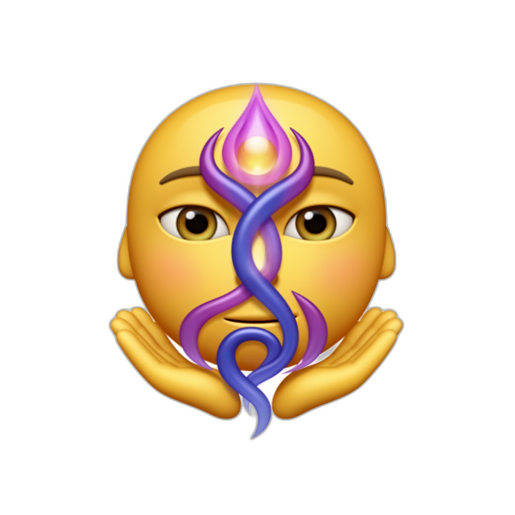 Spritual Soul emoji - AI generated emoji