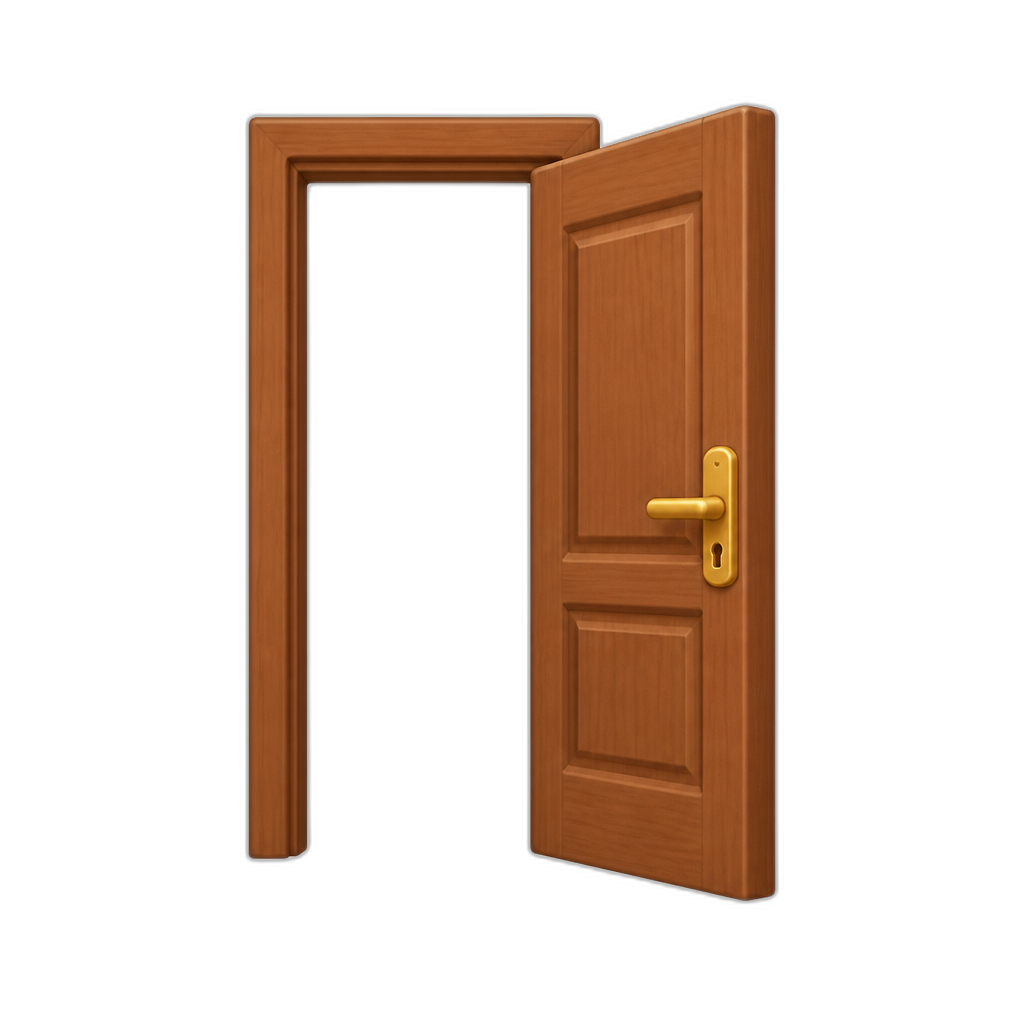 offene Tür - AI generated emoji