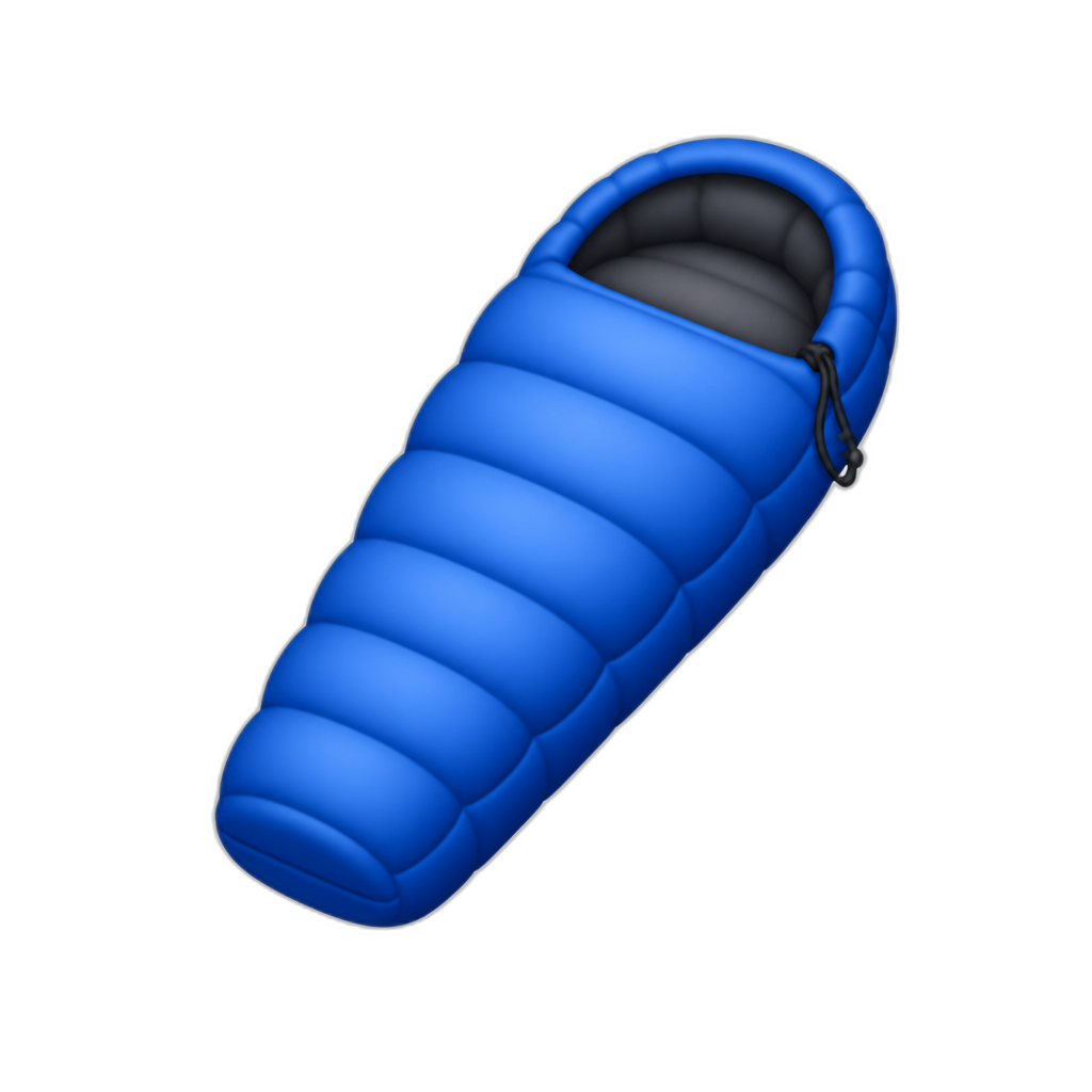A Sleeping Bag - AI generated emoji
