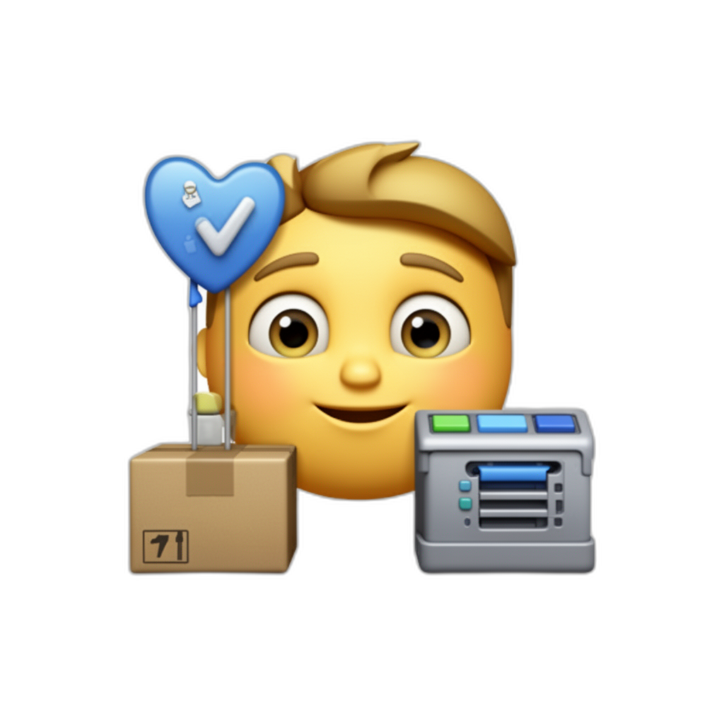 i want a inventory management emoji - AI generated emoji