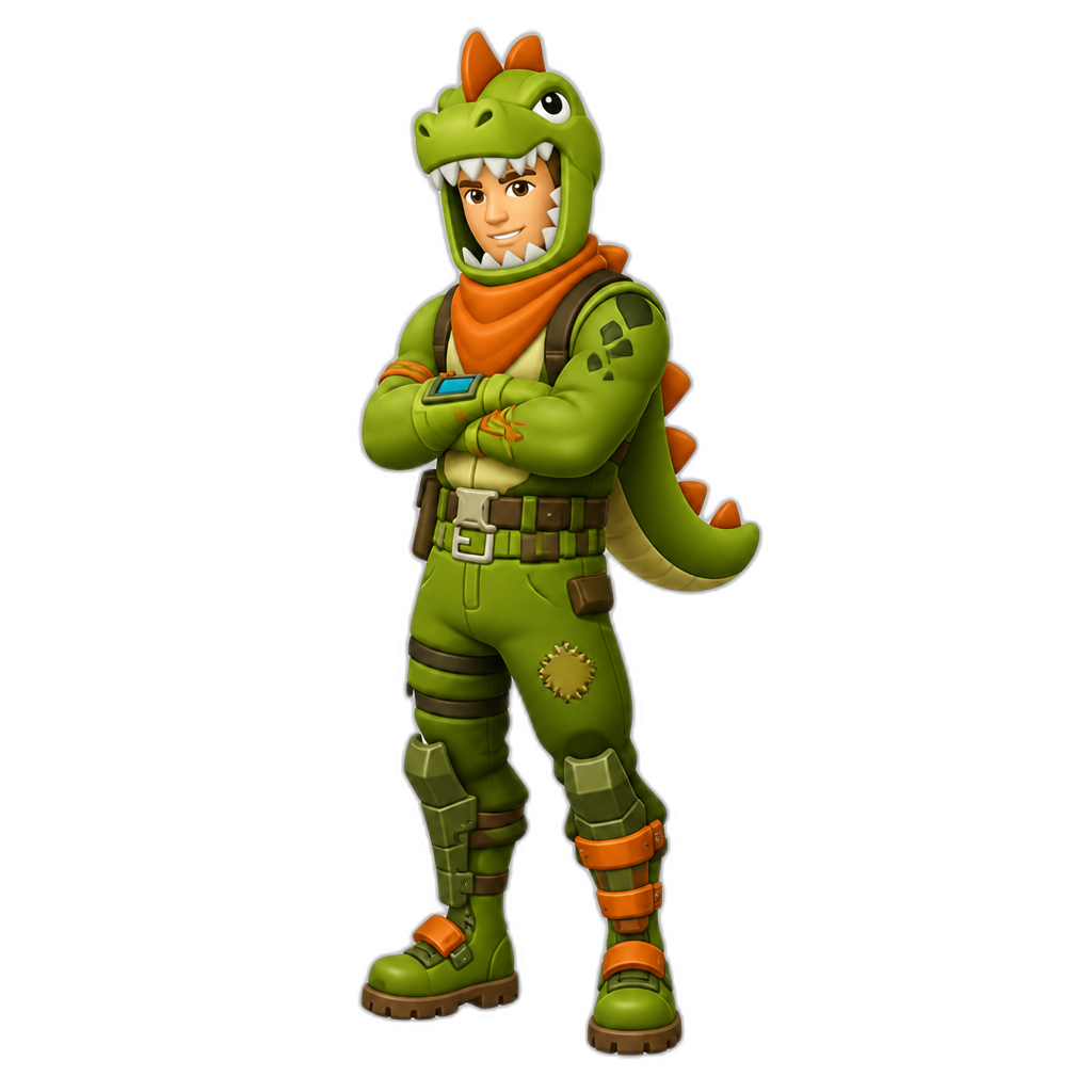 Fortnite skin rex from toy story - AI generated emoji