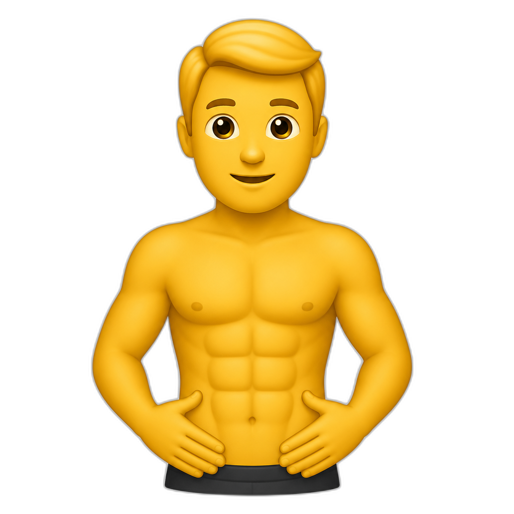 Abdomination emoji - AI generated emoji