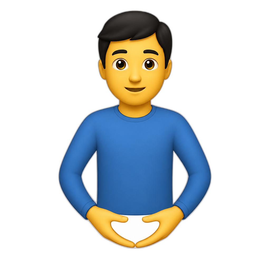 almost, make the hands create a circle downwards. So dont start going down with elbows - AI generated emoji