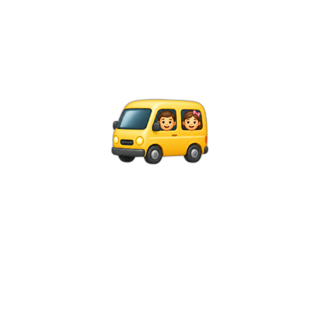 TINY ONES TRANSPORT SEVICE LOGO - AI generated emoji