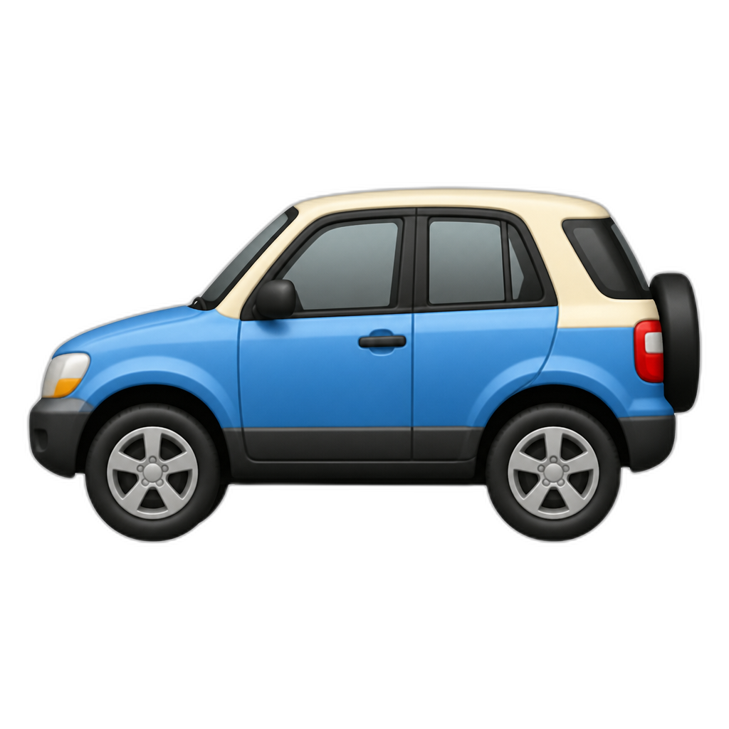 Aruban Car. no flag. just looks like in Aruba - AI generated emoji