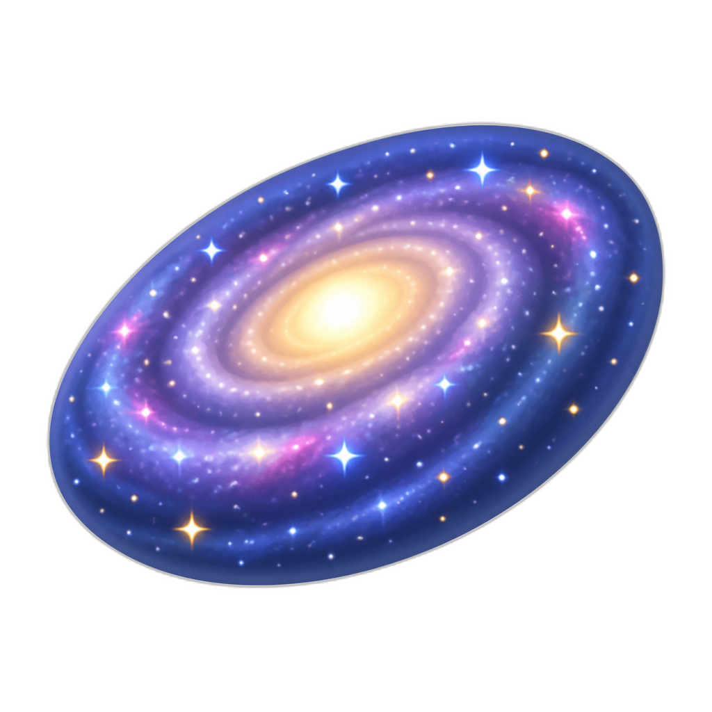 galaxy - AI generated emoji