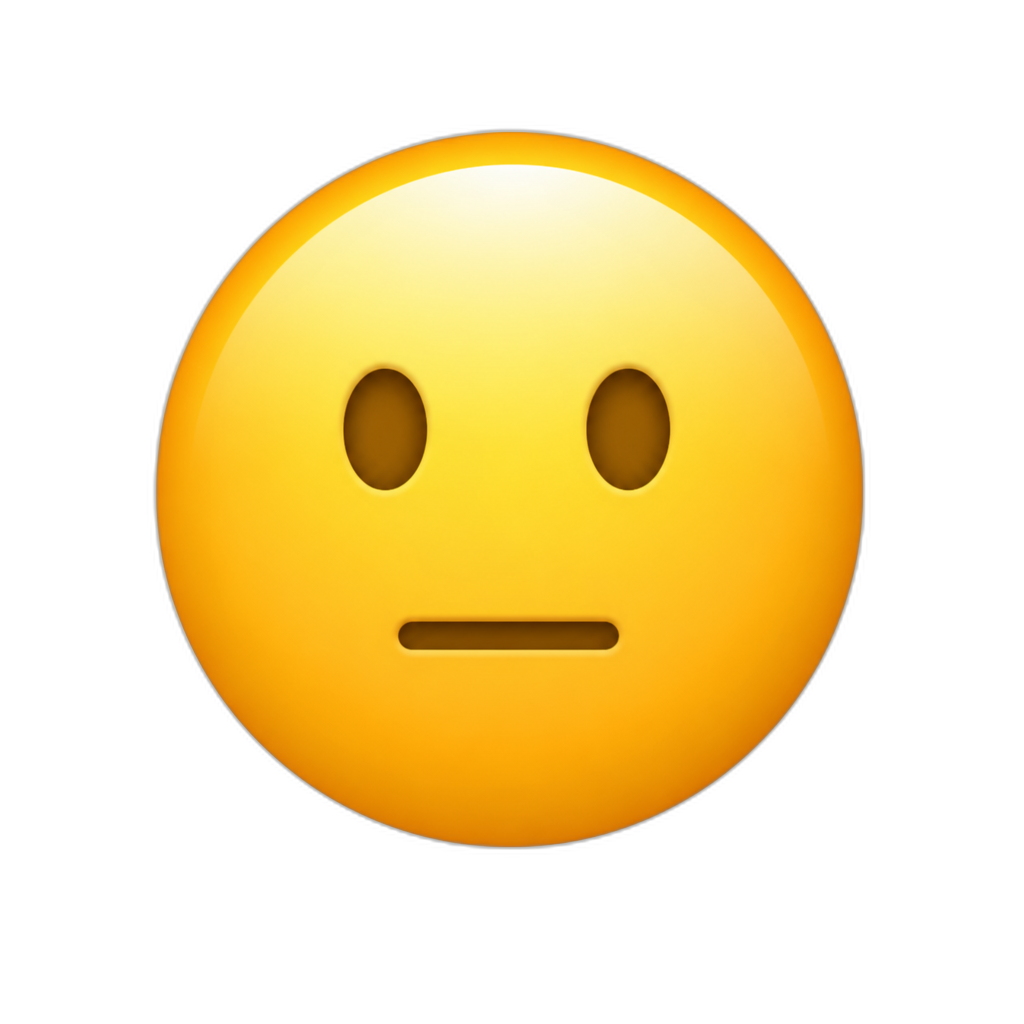 a unnamed emotion - AI generated emoji
